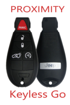 KEYLESS GO Fobik for Jeep Grand Cherokee 2009 - 2013 5B  Remote Key IYZC01C  A+ - £36.76 GBP