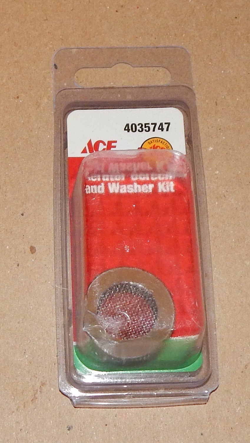Ace Hardware Female Aerator Screen &amp; Washer Kit Chrome 4035747 NIB 106M - $6.49