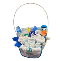 Medium Newborn Boy Gift Basket - £54.70 GBP