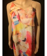 H&amp;M Women Dress Floral light  flowy lined  maxi multicolor sleeveless  S... - £8.78 GBP