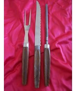 3 Piece Sheffield Carving  Set consisting of a Fork, Knife &amp; Steel (#0728) - $30.17 CAD