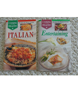 2 COOKING HEALTHY Recipes Books for Better Living (#0749/1). - £11.98 GBP