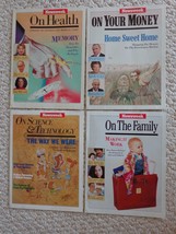 4 Newsweek Vintage Magazines, Health, Money, Family and Science.(#1645) - £24.77 GBP