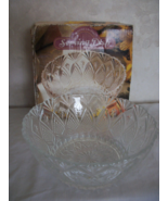 5 Inch Serving Dish Genuine Crystal by Collectors Crystal Galleries (#0672) - £14.93 GBP