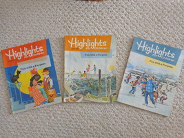 3 of the Vintage Highlights for Children Books. Fun  Purpose Books (#0707) - £15.71 GBP