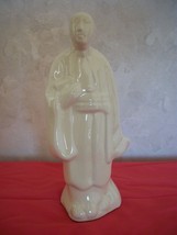 6 Inch Statue Monk in Robes holding a book (#0058) - $16.99