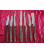 7 Piece Stainless Steel Cutlery Set consisting of paring knives, etc. (#... - $34.28 CAD