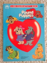 Book: Pound Puppies a Big Color/Activity Book. Copyright 1986 (#1511) - £10.17 GBP