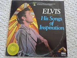 Elvis&#39;s His Songs of Inspiration LP Collectors Edition DML1-0264 1977 RC (#2060) - £15.17 GBP