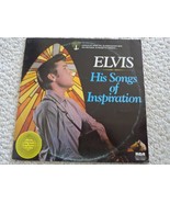 Elvis&#39;s His Songs of Inspiration LP Collectors Edition DML1-0264 1977 RC... - £15.14 GBP
