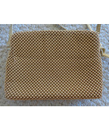 Evening Gold Clutch Bag with Gold Gloves  It is made by Bueno.(#0664) - $54.66 CAD