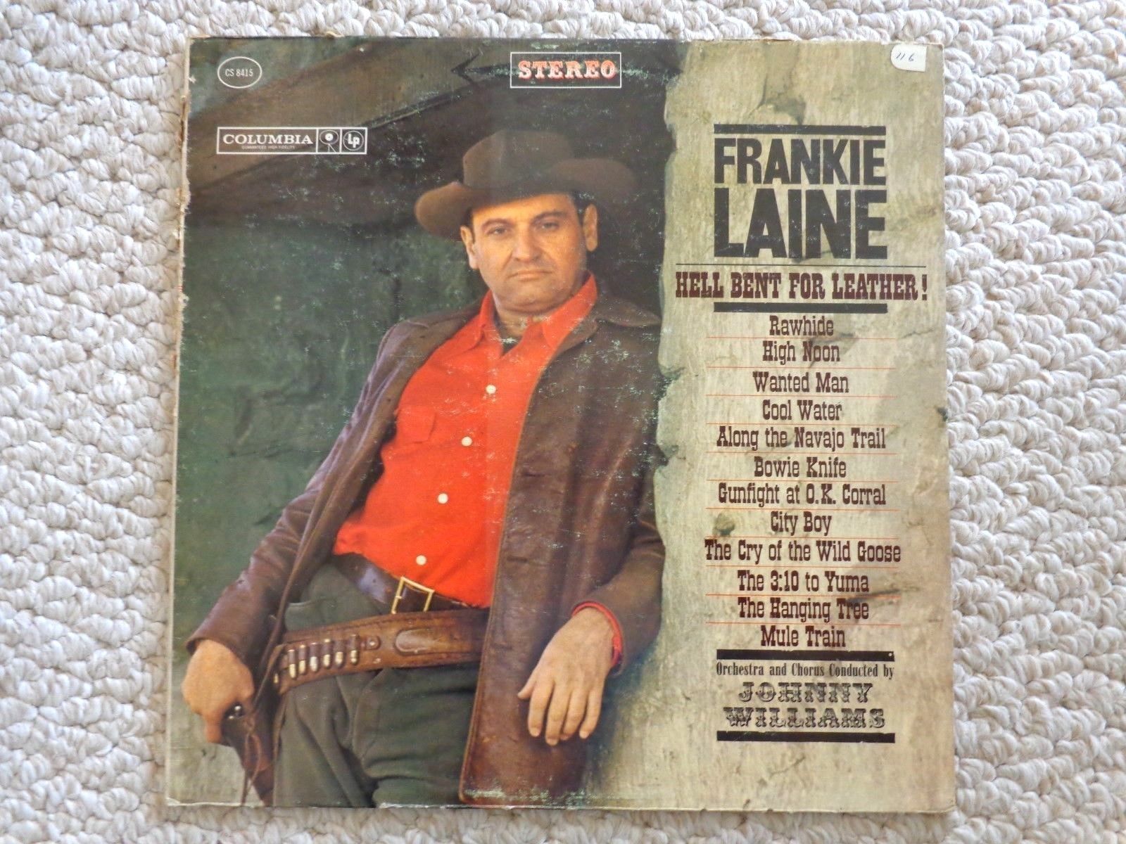 “HELL BENT FOR LEATHER!” by FRANKIE LAINE ALBUM (#2149) CS 8415 - $15.99