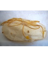 Hat Vintage Gold Netted (#0639). - $60.35 CAD