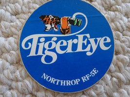 Peel &amp; Stick Tiger Eye, Northrop RF-5E” Decal (#0859) - £7.98 GBP