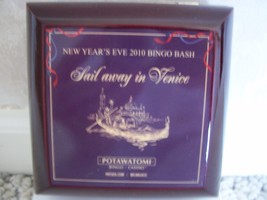 Souvenir Music Box New Year’s Eve 2010 Bingo Bash Potawatomi in Wisconsi... - $24.99