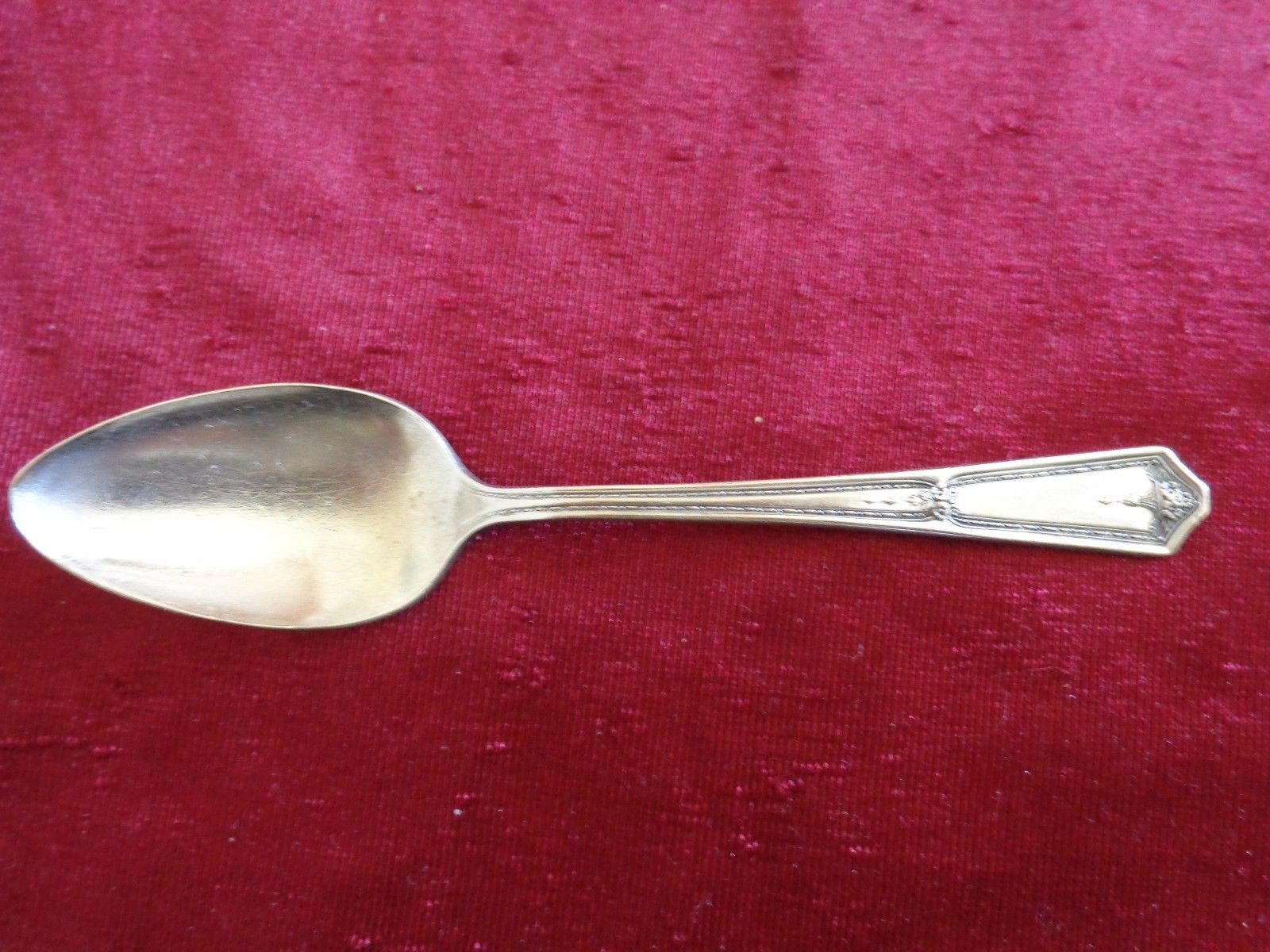 Vintage Bouquet Silver-plate Teaspoon (#0787). - $21.99