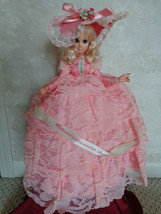 Vintage Goldberger Hearts and Flowers Musical Doll NIB (#602) - $77.99