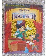 The Prince &amp; The Pauper, Walt Disney (ISBN: 033500711008) A Golden Book ... - £8.78 GBP