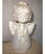 Vintage Angel Statue Singing While Hands are Folded in Prayer (#0244) - £15.68 GBP
