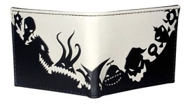 NEW NIGHTMARE BEFORE CHRISTMAS WALLET OOGIE BOOGIE BI FOLD MENS BLACK WH... - $392.44 MXN