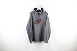 Vintage Nike Mens XL Spell Out Travis Scott Big Swoosh Logo Hoodie Sweatshirt - £54.99 GBP