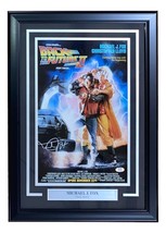 Michael J Fox Signed Framed 11x17 Back To The Future Part II Photo PSA ITP - £444.53 GBP