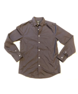 Forever 21 Button Up Shirt Mens XS Black Long Sleeve Casual Dress Shirt ... - £7.01 GBP