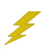 Lightning Bolt Iron On Patch Adventure Storm Zeus Surfer Cool Thunder St... - $5.37