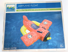 Summerwave Red Airplane Boat Floats Pool Inflatable Swimming Water Age 6+ - £24.38 GBP
