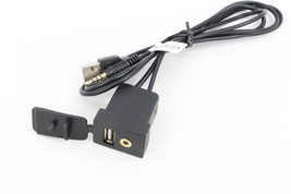 Xtenzi USB and 3.5mm A/V Rectangle Panel Jack Extension Cable for Toyota... - £11.98 GBP