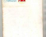 TWA Welcome Aboard Packet with 5 Booklets 1964 Wings for the World - $47.64