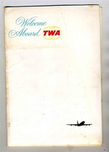 TWA Welcome Aboard Packet with 5 Booklets 1964 Wings for the World - £37.30 GBP