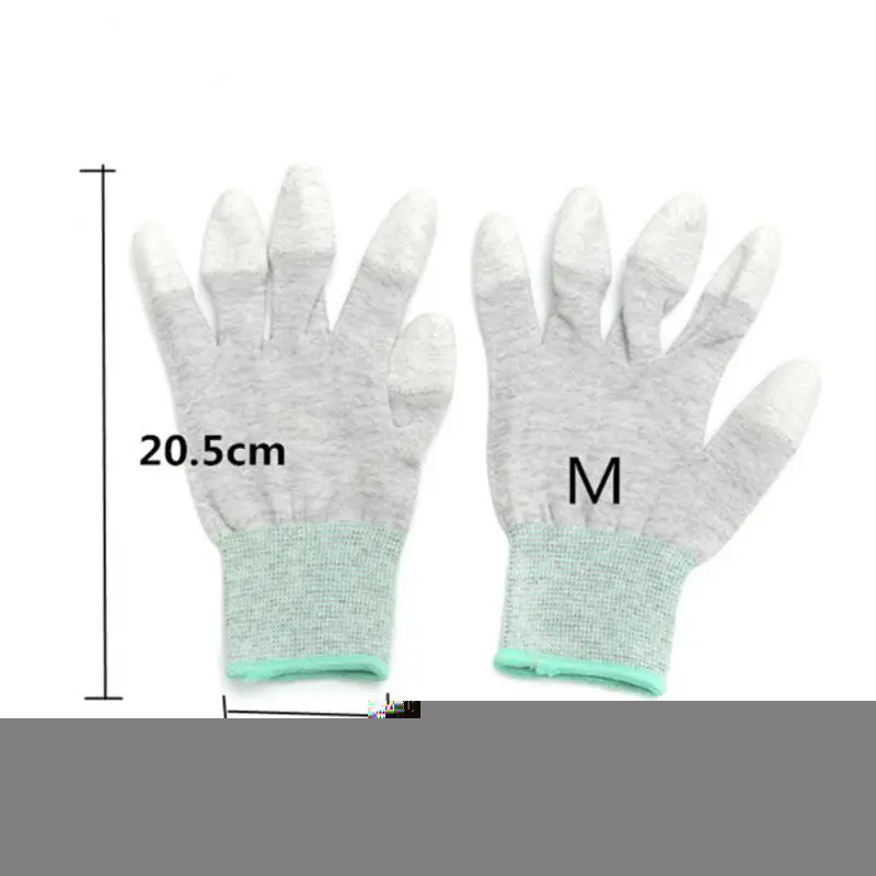 1 Pair   Antistatic Gloves Non-slip Wear-resistant Labor Protection Finger Glove - £29.30 GBP