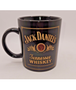 Jack Daniels Whiskey Tennessee Mug Coffee Cup Black Coco Collectible Liquor - $10.69