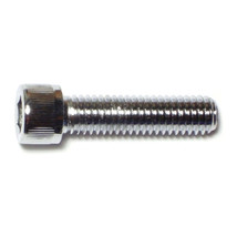 3/8&quot;-16 x 1-1/2&quot; Chrome Grade 8 Knurled Socket Cap Screws (10 pcs.) - £26.37 GBP