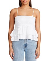Bb Dakota by Steve Madden Womens Made for You Top - Ivory, Sizer Large - £13.31 GBP