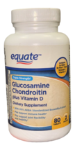 Equate Triple Strength Glucosamine Chondroitin Plus Vitamin D Tablets Dietary  - £12.72 GBP