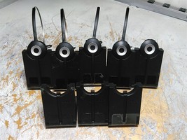 Defective Lot of 5 Jabra WHB003HS Headsets &amp; 8x WHB003BS Base Stations A... - $79.20