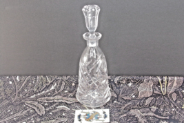 Beautiful Vintage Crystal Decanter with Branches - £26.04 GBP