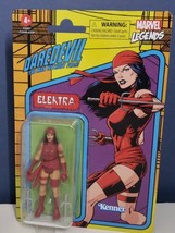 Hasbro Kenner Marvel Legends Retro Action Figure Elektra - £3.88 GBP