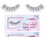 2 Pairs False Eyelashes Natural Look The Round Style 100% Handmade for D... - $9.89