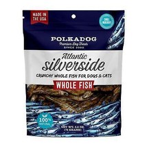 Polka Dog Atlantic Silverside Fish Treats - £12.62 GBP
