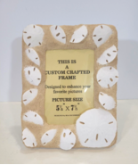 Beachcombers Custom Crafted Sand Dollar Photo Picture Frame - 5 x 7 Inches - $16.86 CAD