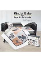 Fox &amp; Friends Park Bed Baby Sleeping Set - £73.13 GBP