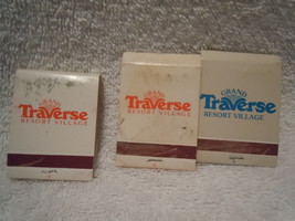 Motel Match Books Grand Traverse Resort Village Michigan - $9.99