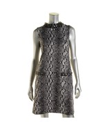 MICHAEL Michael Kors New Black/White Snake Print Wear To Work Dress   XL... - €118,69 EUR