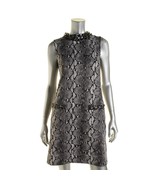 MICHAEL Michael Kors New Black/White Snake Print Wear To Work Dress   XL... - £108.39 GBP