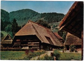 Germany Postcard Schwarzwälder Freilichtmuseum Vogtsbauernhof Black Forest - $2.96