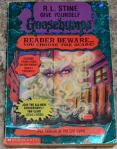 Give Yourself Goosebumps #13 Scream of the Evil Genie R.L. Stine RARE Paperback - £6.35 GBP