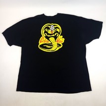 Bioworld Cobra Kai Karate Kid Logo Black T Shirt 3XL XXXL - $12.38